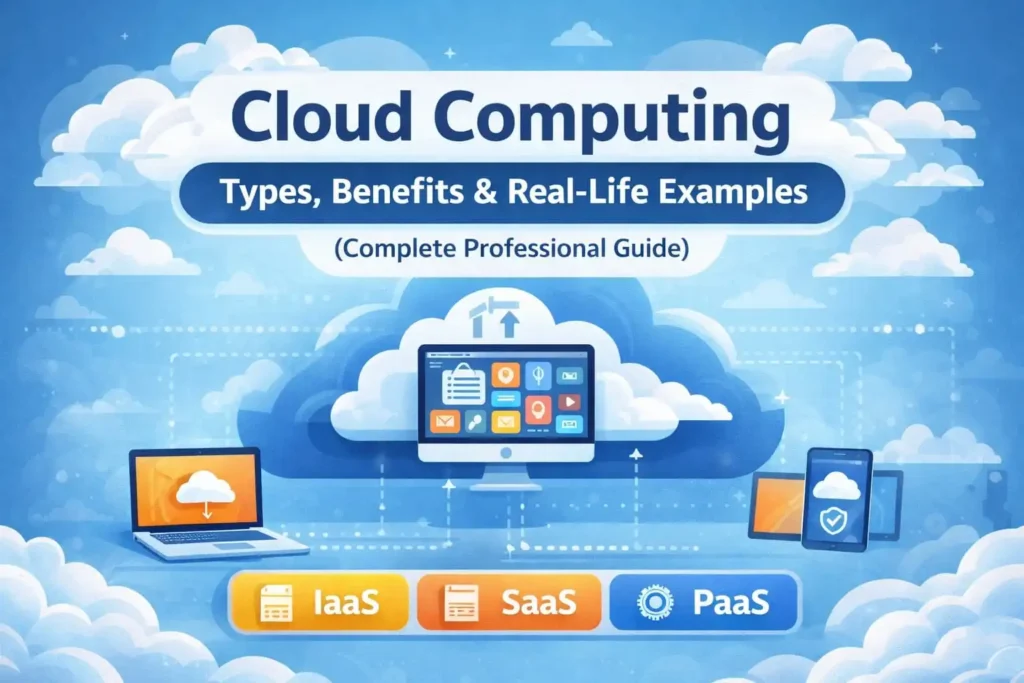 Cloud Computing Types, Benefits & Real Life Examples
