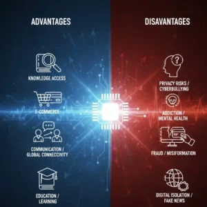 Advantages and Disadvantages of the Internet Advantages and Disadvantages of the Internet