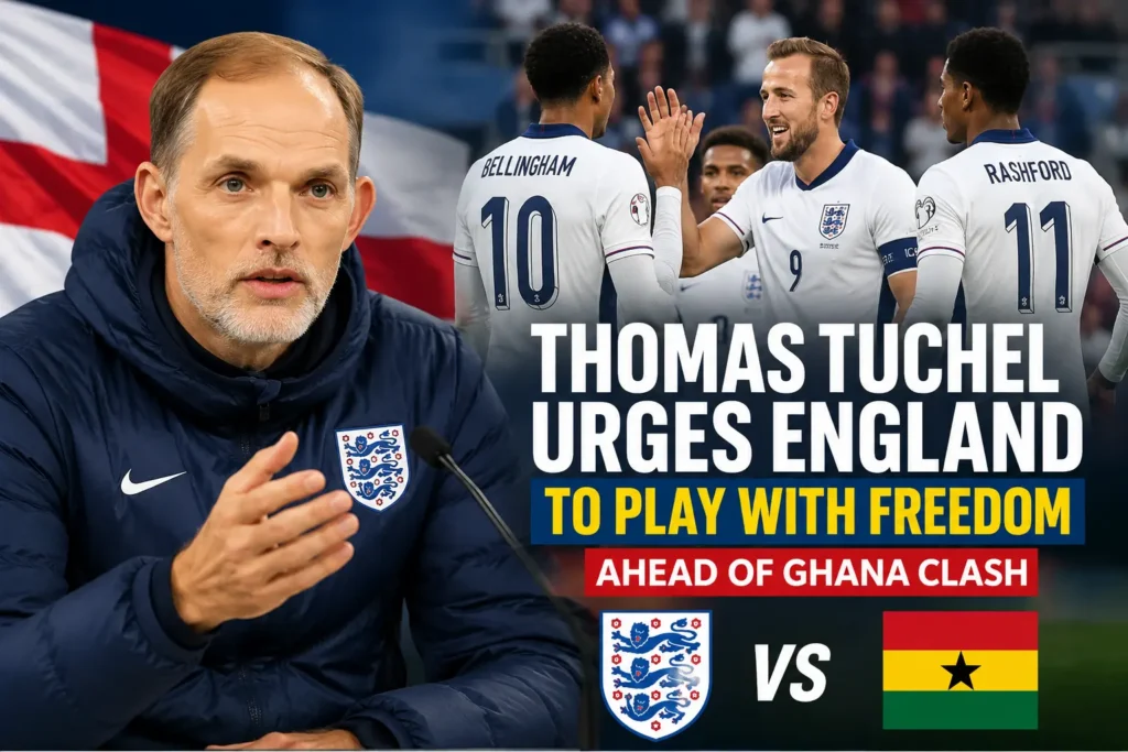 Thomas Tuchel ahead of England vs Ghana World Cup clash