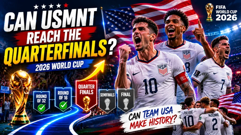 Can USMNT Reach the Quarterfinals FIFA World Cup 2026