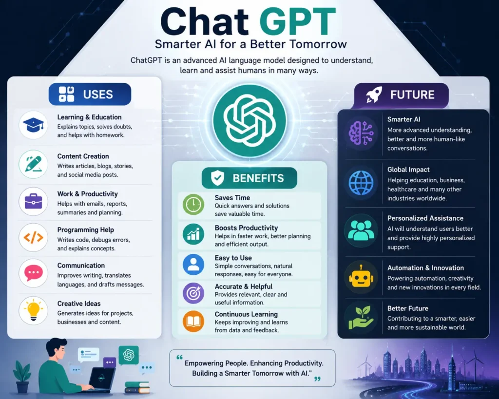 Chat GPT Uses Benefits and Future in Artificial Intelligence