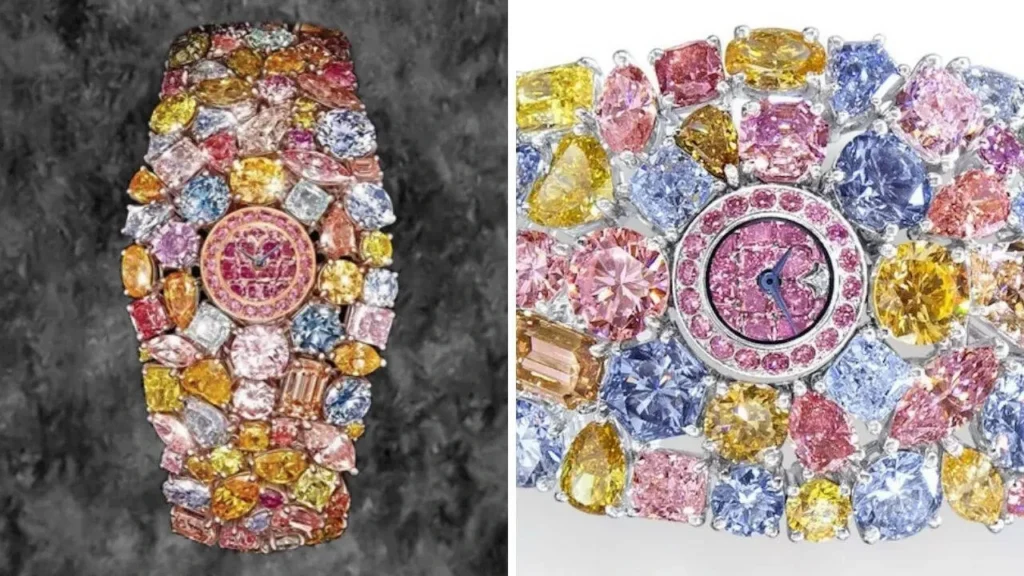 World's Top 5 Most Expensive Watches featuring Graff Diamonds, Patek Philippe, Breguet and Jaeger-LeCoultre luxury timepieces with diamond-studded designs.