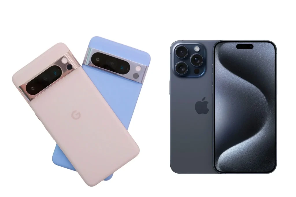 iPhone 18 vs Google Pixel 11 comparison thumbnail showing both flagship smartphones side by side with 2026 ka Mahamuqabla text.