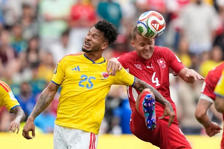 Switzerland defeated Colombia 4-3 on penalties after a goalless draw, with Gregor Kobel's heroics securing a World Cup quarter-final against Argentina.