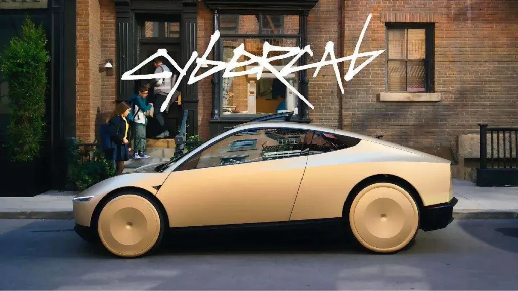 Tesla Cybercab: Future ki AI-powered driverless Robotaxi.