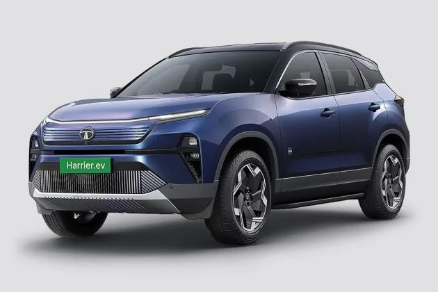 Tata Harrier EV Launch की 627KM रेंज और AWD फीचर्स के साथ नई इलेक्ट्रिक SUV