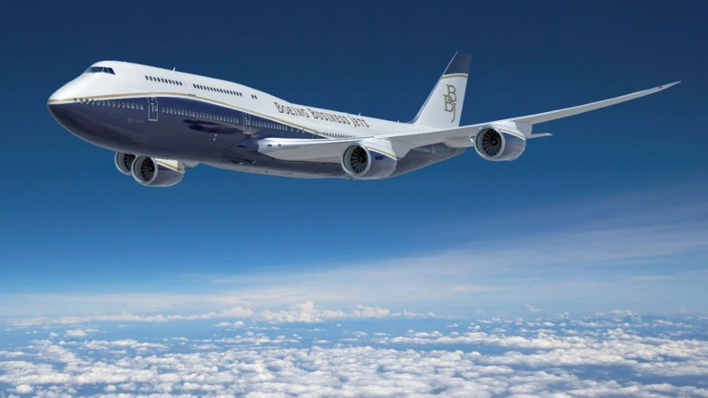 Inside the Boeing 747-8 flying palace, where luxury meets aviation.