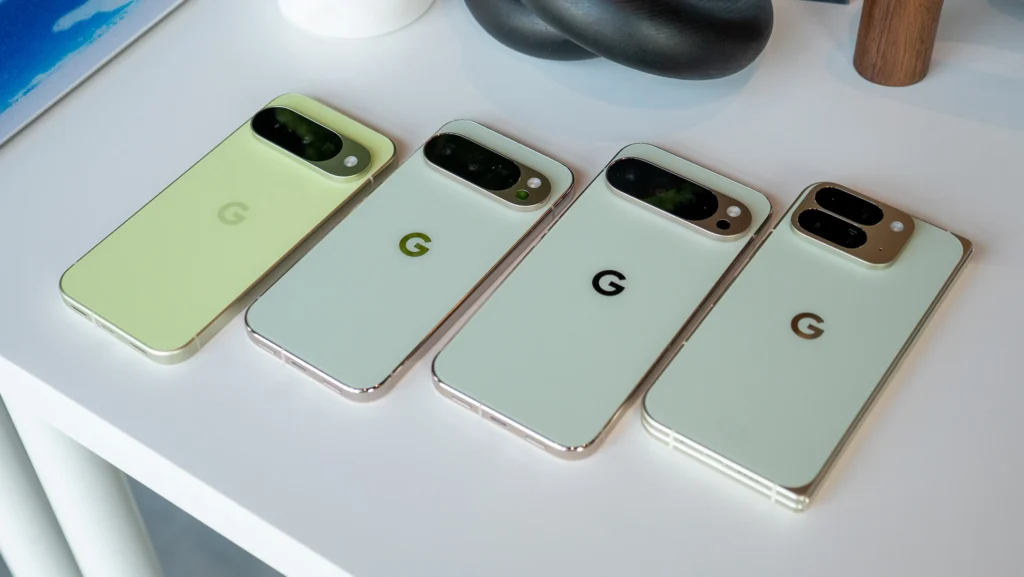Google Pixel 10 price drop image showing the smartphone design, camera setup and display.