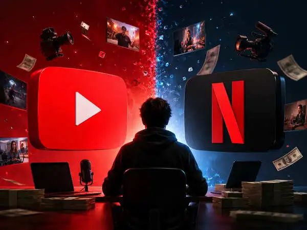 YouTube vs Netflix creator battle