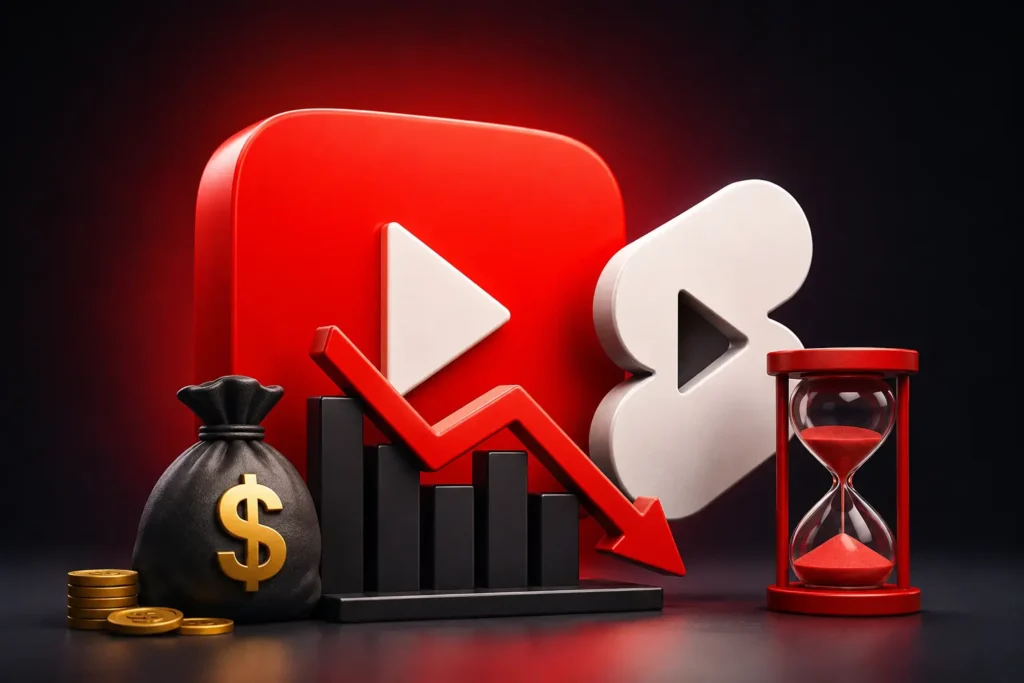 YouTube Shorts monetization rule for animators