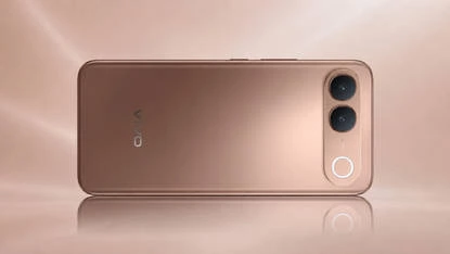 Vivo S2 smartphone in premium gradient finish with triple rear camera module showcased before its India launch.