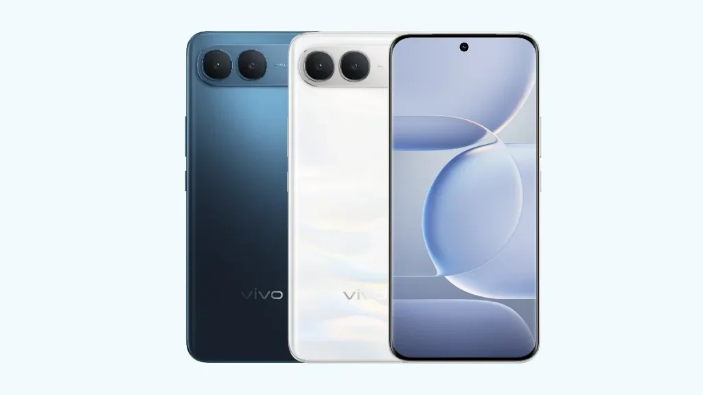 Vivo V80 Lite 5G feature image showcasing its premium design, 120Hz AMOLED display and dual rear camera setup.