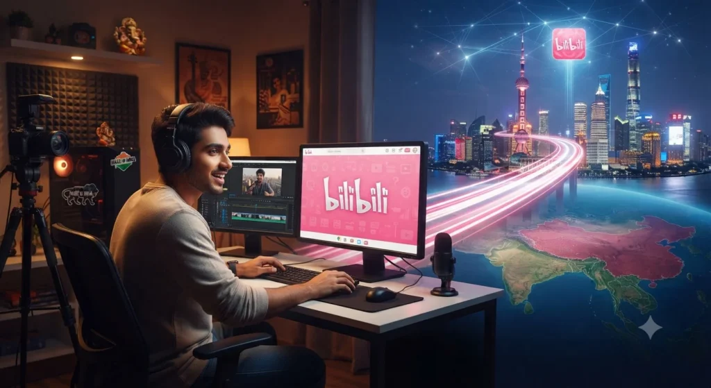 Bilibili India app for Indian creators