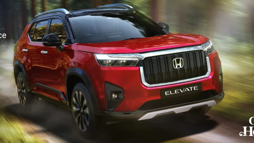 5 New Honda SUVs for India with upcoming Elevate, WR-V, 7-Seater and ZR-V launch timeline.