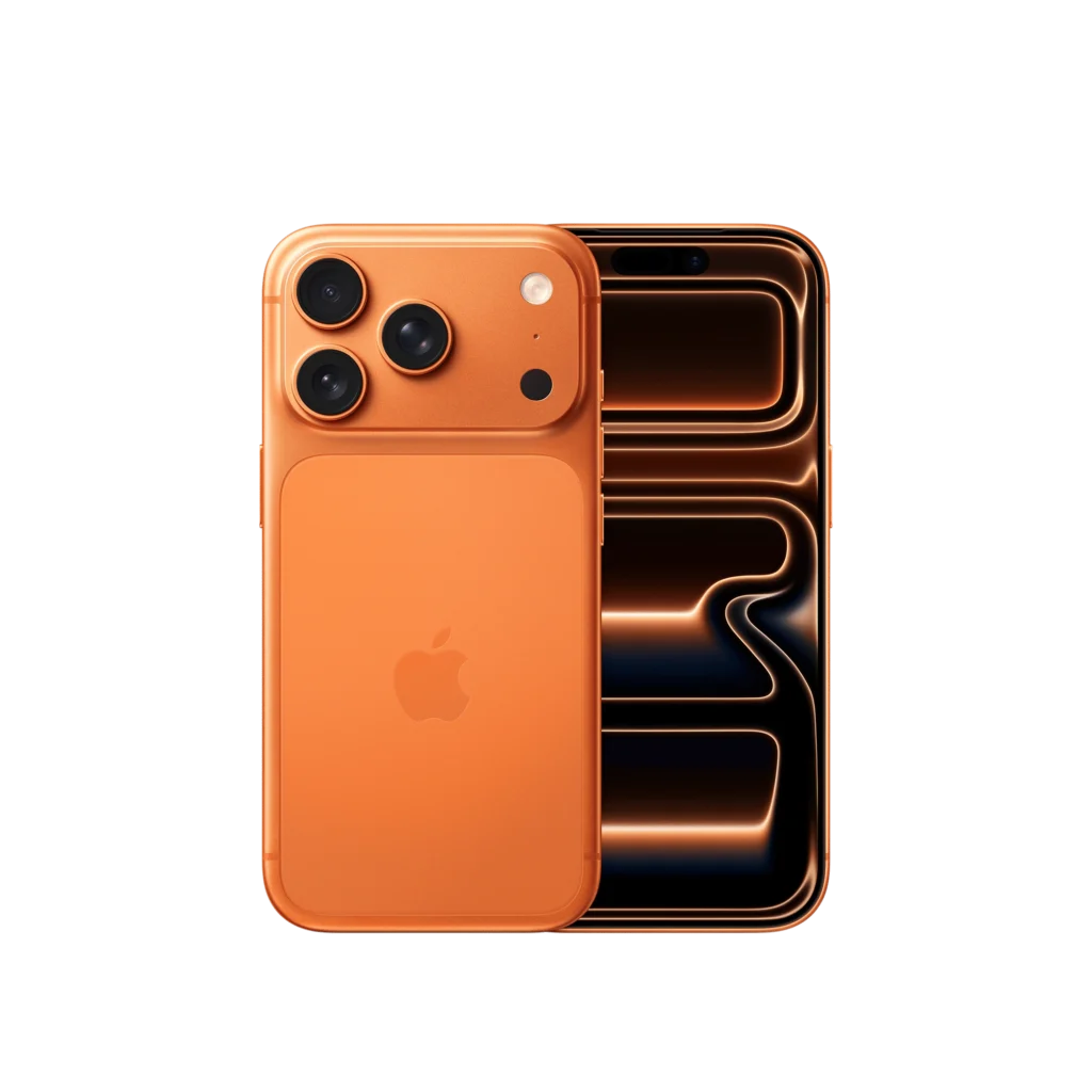 Apple iPhone 17 Pro Flipkart deal ke liye premium silver iPhone ka close-up product image.