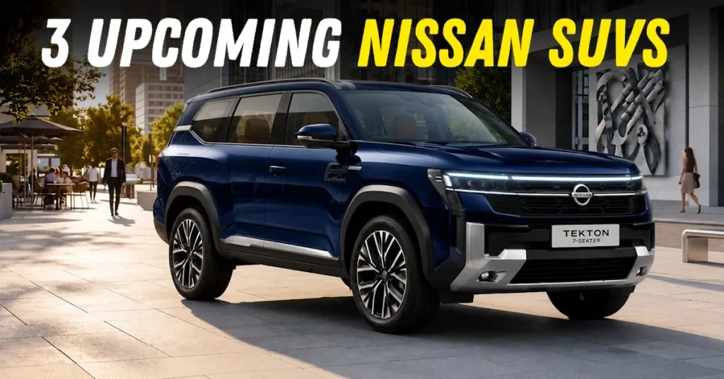 3 Upcoming Nissan SUVs in India including Patrol, Terrano and Three-Row C-SUV
