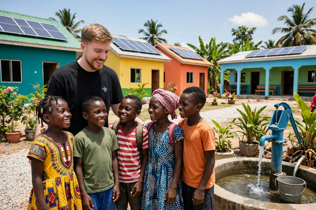 MrBeast Ghana Village Project in Ghana