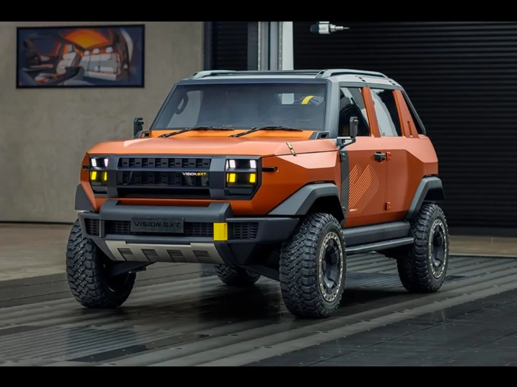 Mahindra and JSW rugged electric 4x4 SUV in India