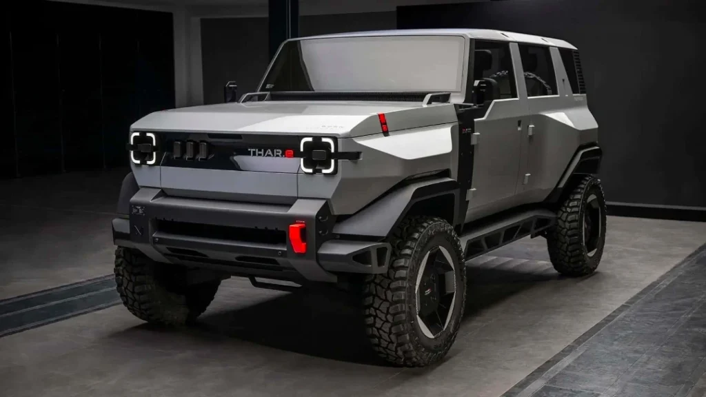 Mahindra and JSW rugged electric 4x4 SUV in India