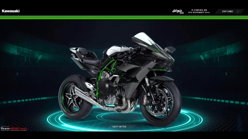 New Kawasaki Ninja H2 2026 supercharged bike teaser