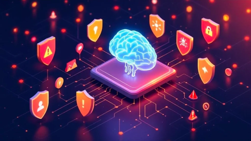 AI-on-AI Oversight dikhata hua futuristic digital monitoring concept jahan ek AI system dusre AI ke behavior aur safety ko analyze kar raha hai.