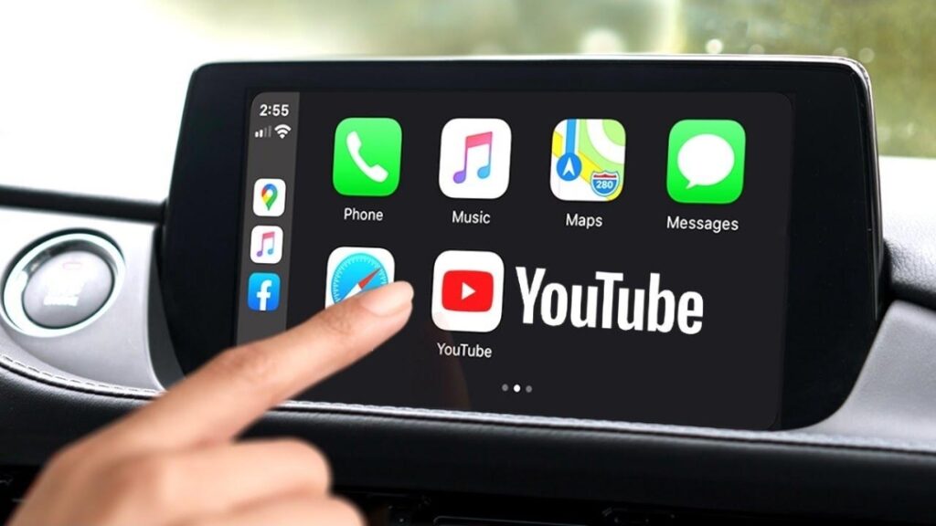 iOS 27 CarPlay YouTube on dashboard