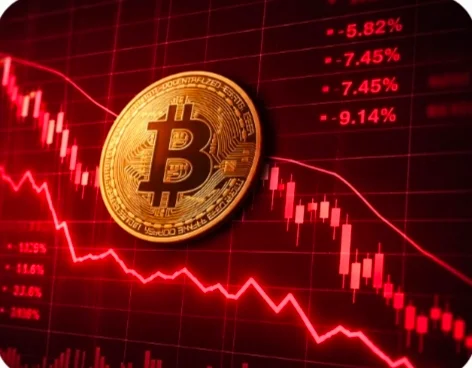 Bitcoin Slips Under Macro Pressure crypto market chart