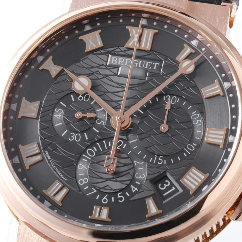 Breguet Marine 5517 Update with new guilloché dial.