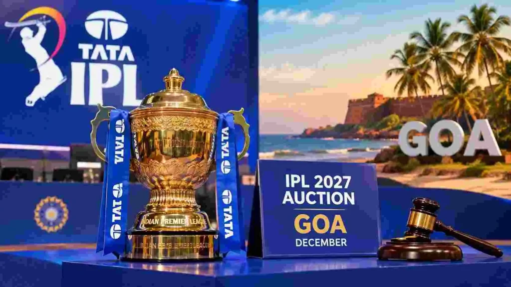 IPL 2027 Auction Date Goa venue confirmed