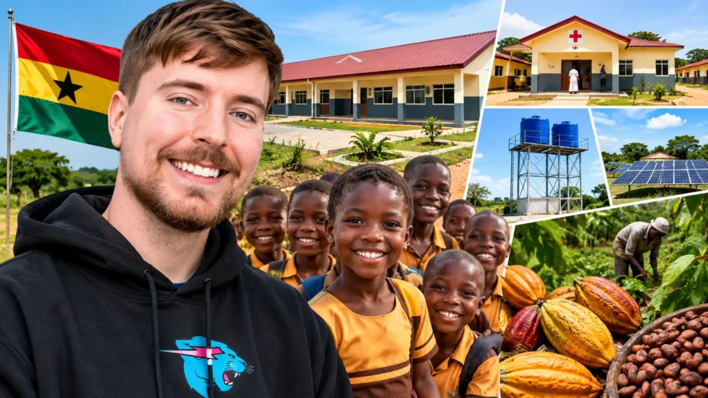 MrBeast Ghana Village Project in Ghana