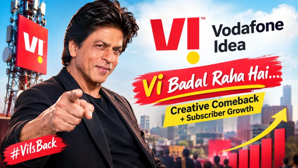 Vodafone Idea New Brand Campaign with Shah Rukh Khan