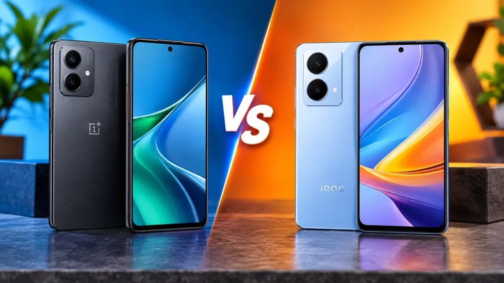 OnePlus N6 Lite vs iQOO Z11 Lite 5G smartphone comparison under ₹20,000