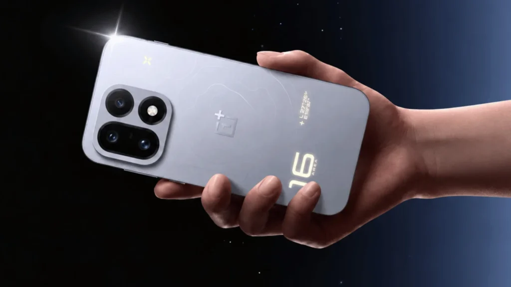 OnePlus 16 Glowing Rear Lights with Interstellar Lighting Effect