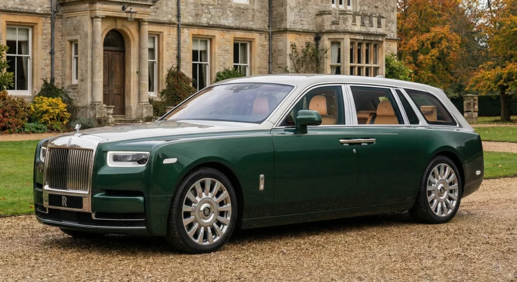 Rolls-Royce Phantom Hummingbird with abalone shell Bespoke interior.
