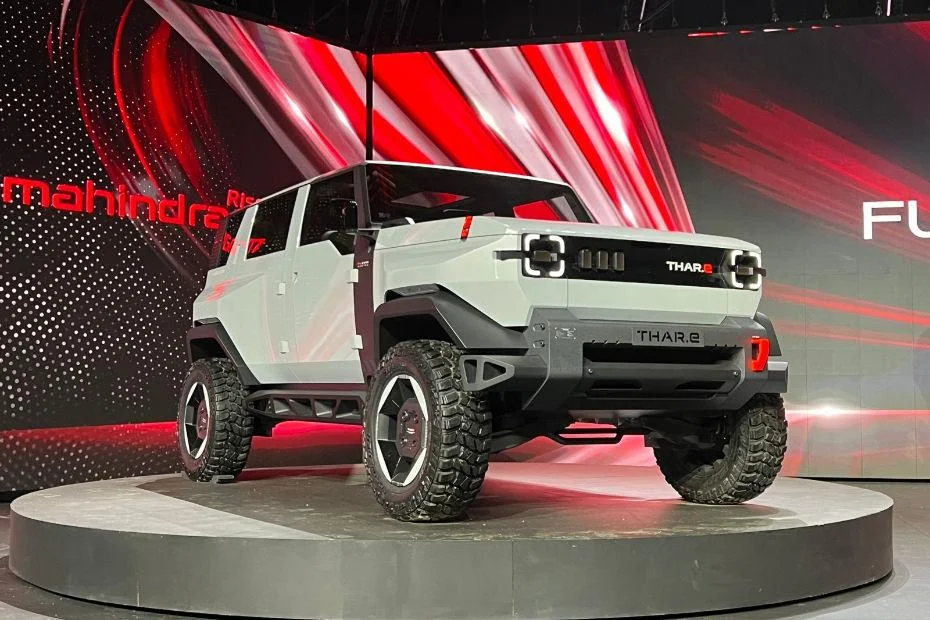 Mahindra Thar Electric spotted testing