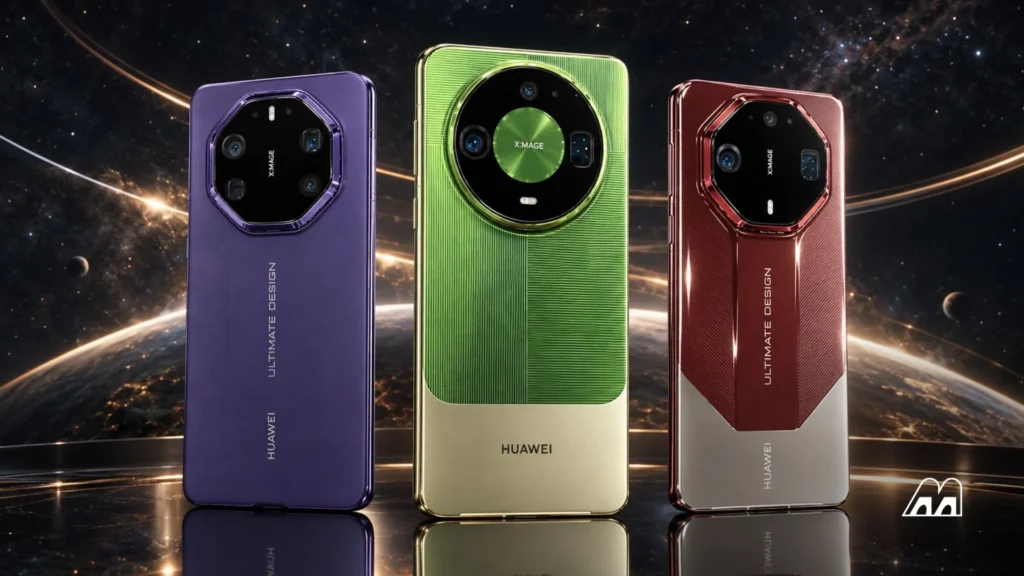 Huawei Mate 90 green design