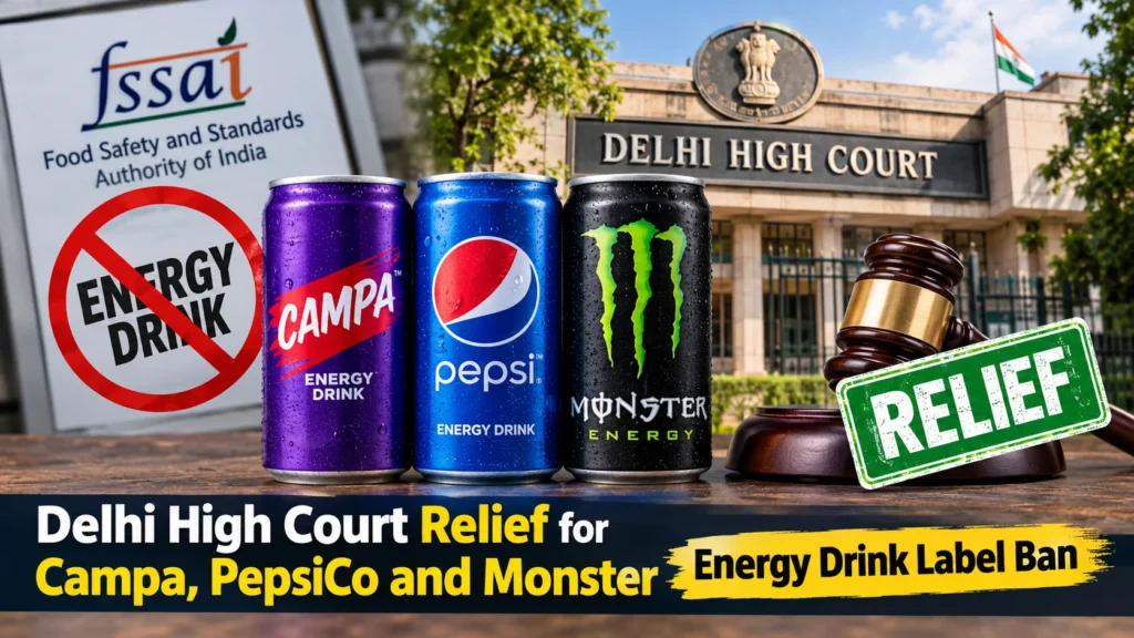 Energy drink label ban Campa PepsiCo Monster