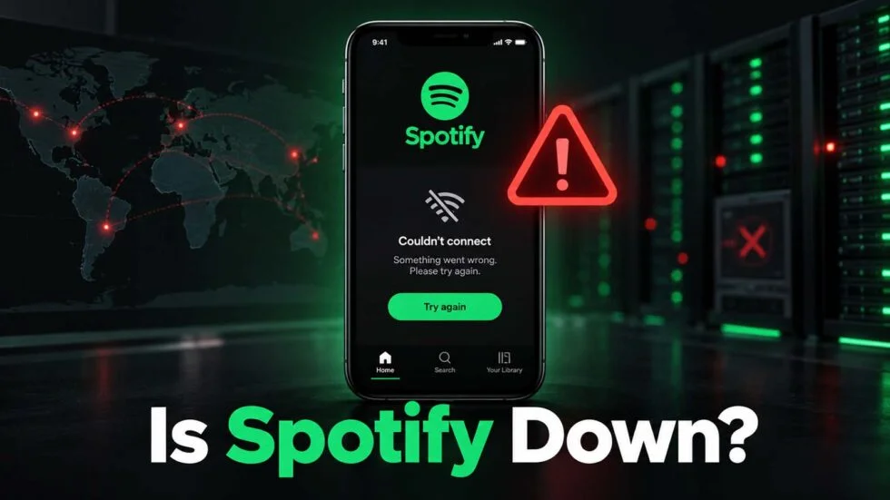 Spotify outage affecting users