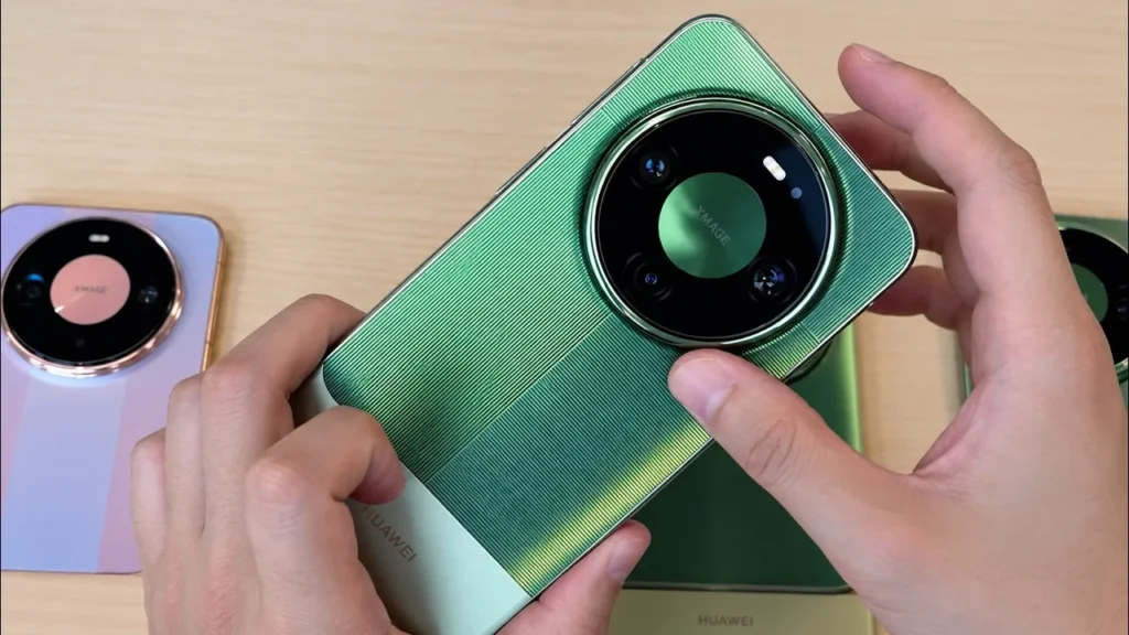 Huawei Mate 90 green design